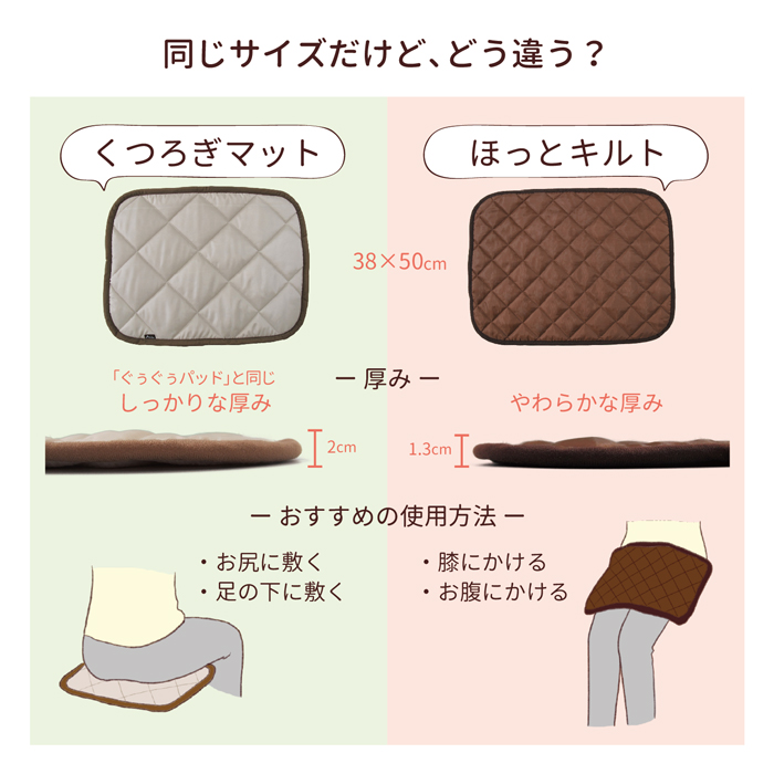 ほっとキルト　チョコ