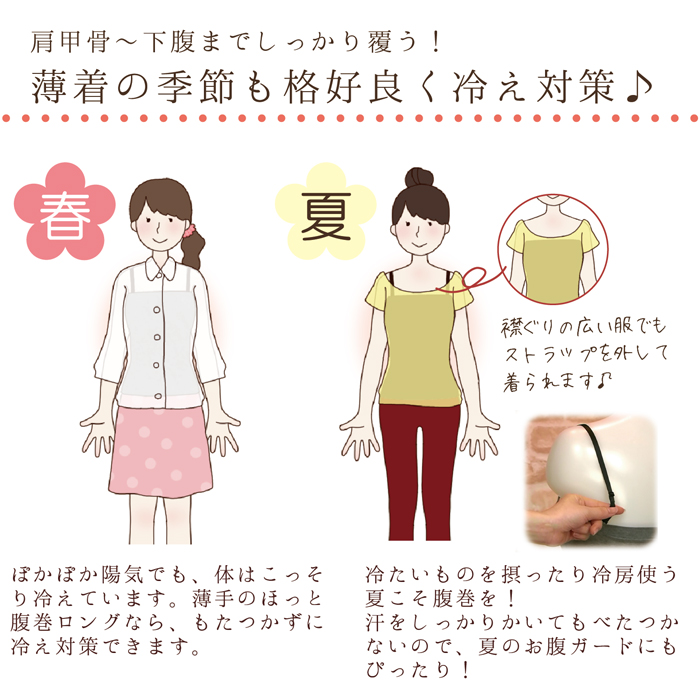 ほっと腹巻ロング